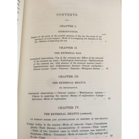 The Diseases of the Ear Joseph Toynbee FRS 1860 Reprint Medical Leather Book - Picture 5 of 6